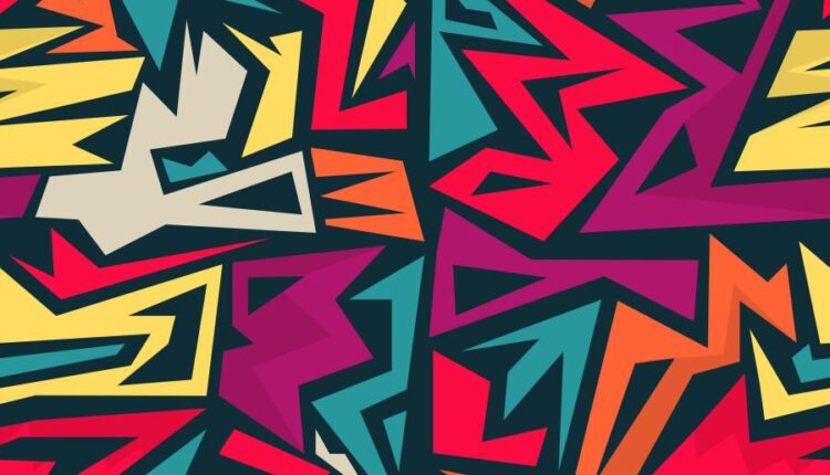 پترن های جذاب گرافیتی ماز