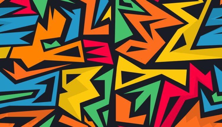 پترن های جذاب گرافیتی ماز