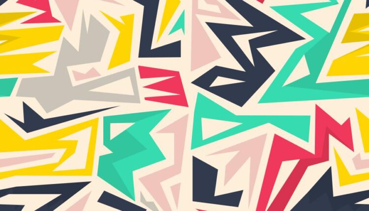 پترن های جذاب گرافیتی ماز