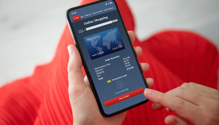 تصاویر استوک خرید آنلاین