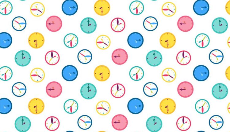 پترن با موضوع زمان