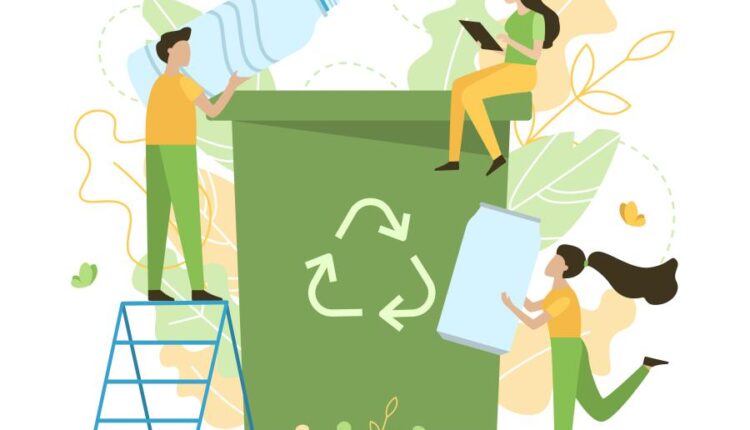 تصویرسازی آماده محیط زیست و ضایعات طبیعت