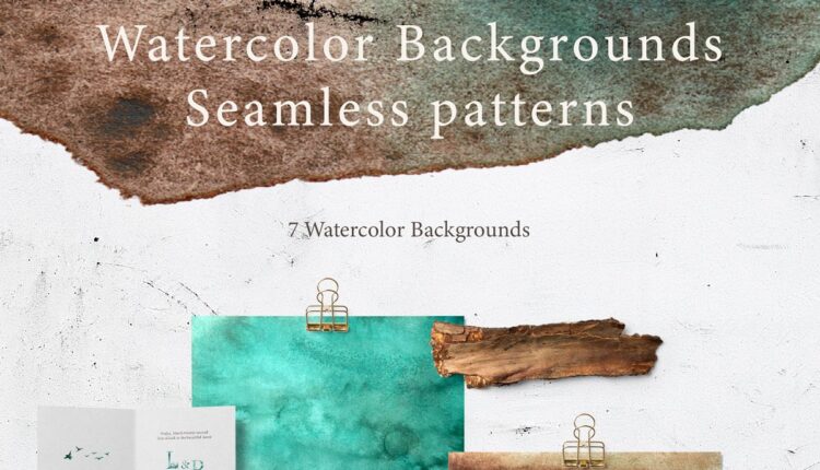 تصاویر PNG آبرنگی جنگل