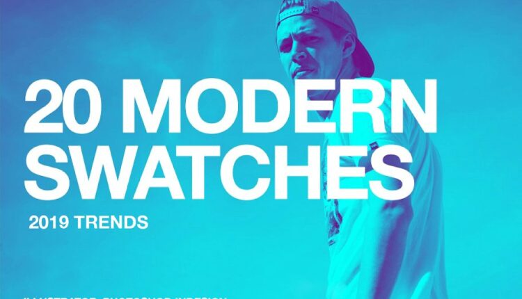 20 رنگ مدرن سال 2019