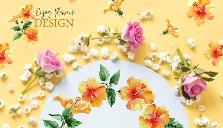 تصاویر PNG گل های نارنجی