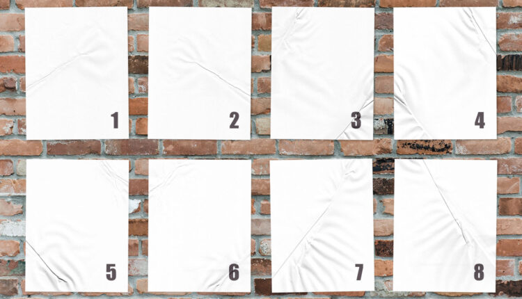 موکاپ جذاب پوستر خیابانی