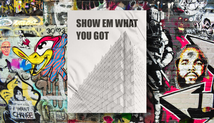 موکاپ جذاب پوستر خیابانی