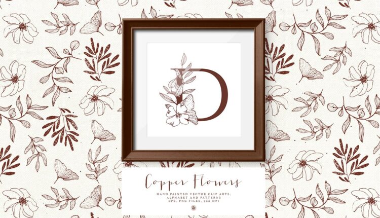 تصاویر PNG گل های مسی