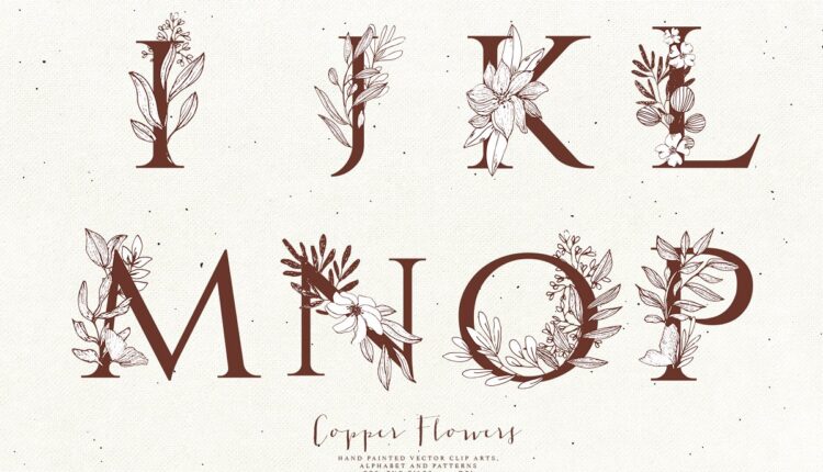 تصاویر PNG گل های مسی