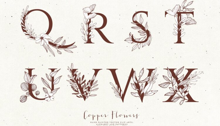 تصاویر PNG گل های مسی