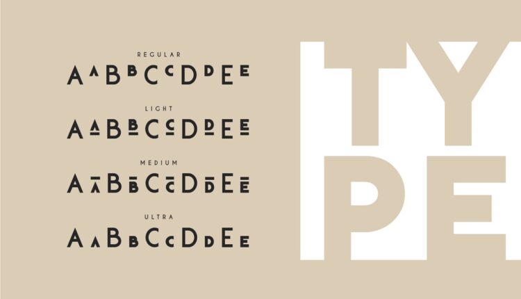 فونت انگلیسی کلارک    Klark Sans serif font family