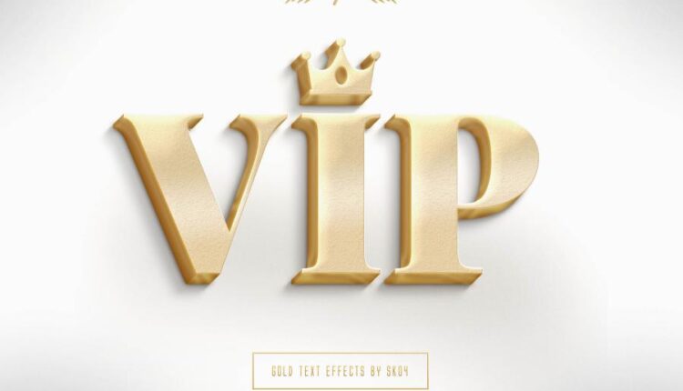 استایل سه بعدی نوشته   3D Gold Text Effects