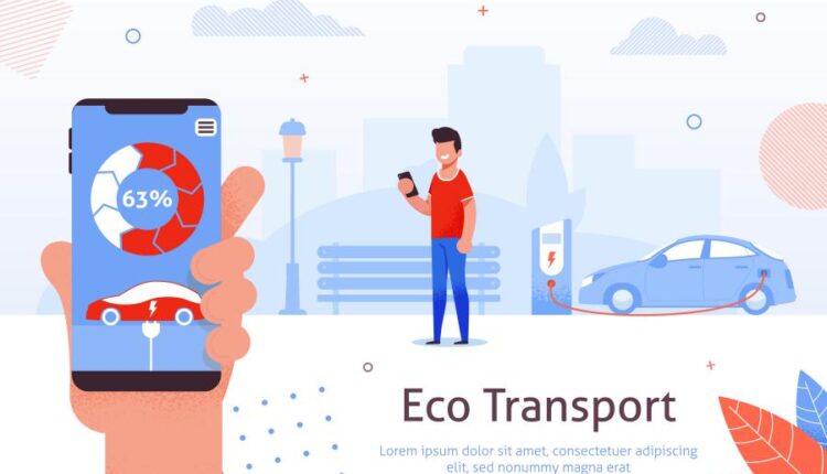 وکتور تکنولوژی موبایل   Mobile technologies application