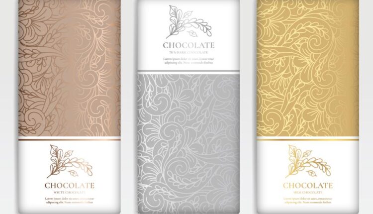 وکتور اسلیمی کلاسیک   Golden Packaging Design Vector