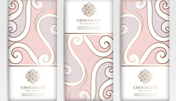 وکتور اسلیمی کلاسیک   Golden Packaging Design Vector