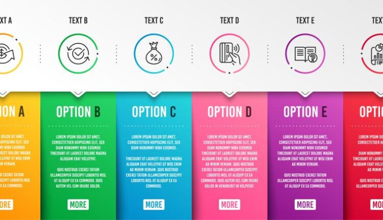 دانلود اینفوگرافیک کسب و کار   Business infographics elements