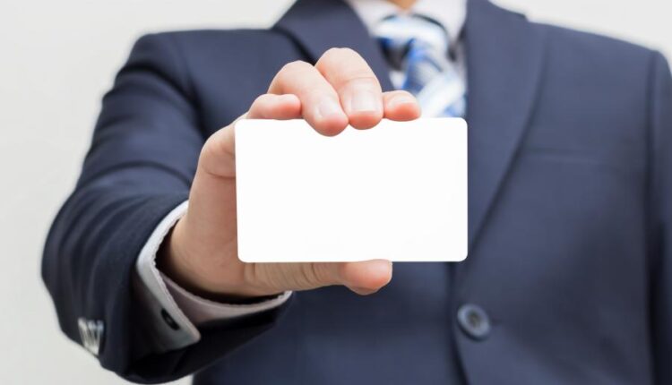 تصاویر استوک نمایش کارت ویزیت