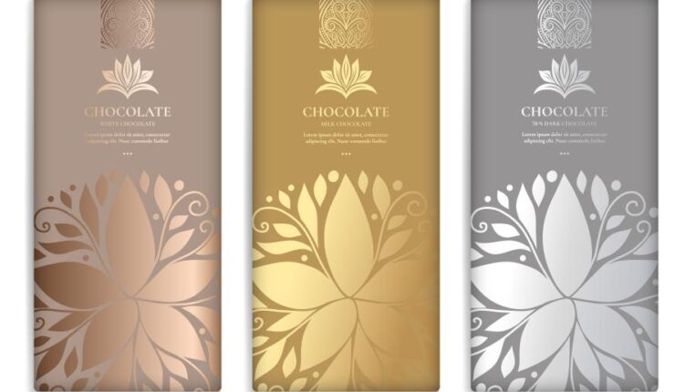 وکتور اسلیمی کلاسیک   Golden Packaging Design Vector