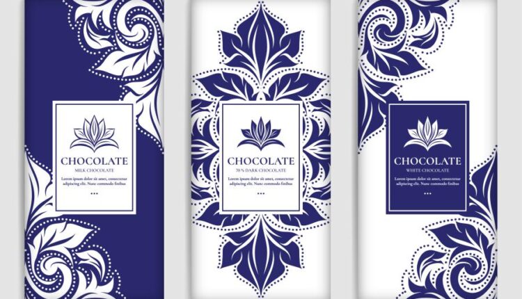 وکتور اسلیمی کلاسیک   Golden Packaging Design Vector