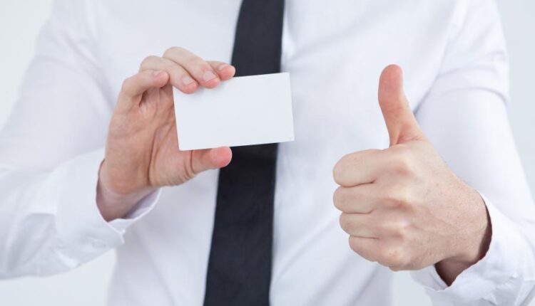 تصاویر استوک نمایش کارت ویزیت