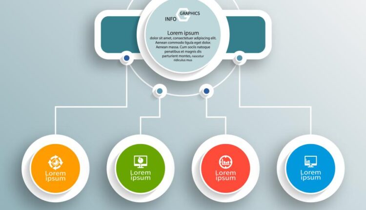 دانلود اینفوگرافیک کسب و کار   Business infographics elements