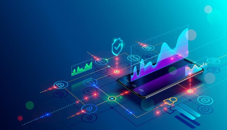 وکتور اینترنت و خانه هوشمند   Smart Home Design Background