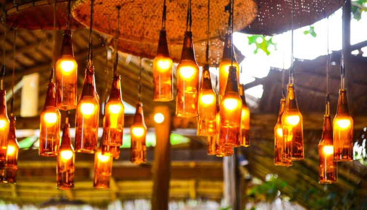 عکس استوک لامپ ادیسونی   Photo Glass Chandelier10xJPGs