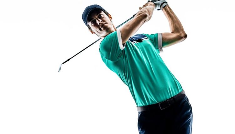 عکس استوک گلف   Golfer Isolated 10xJPGs