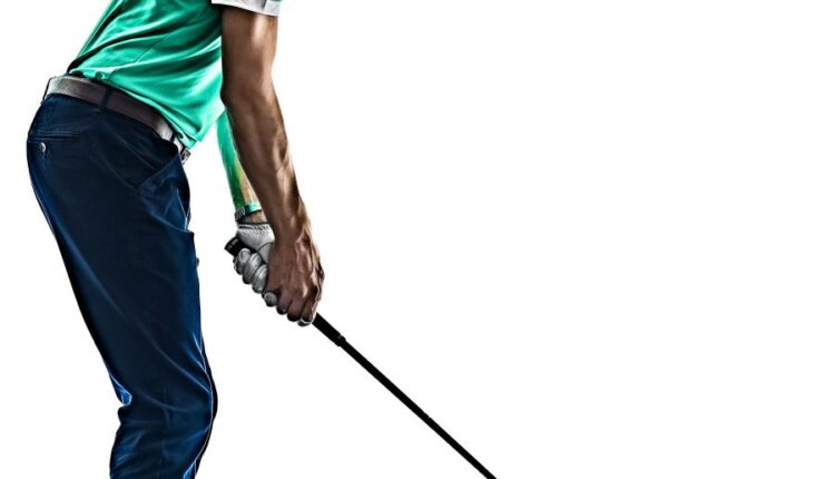 عکس استوک گلف   Golfer Isolated 10xJPGs