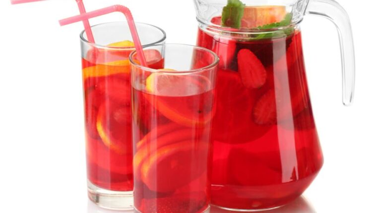عکس استوک شربت توت فرنگی   Photos Strawberries Syrup