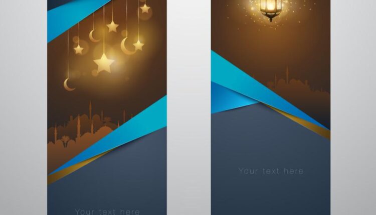 9 طرح وکتور برای ماه مبارک رمضان   Ramadan Kareem Vector