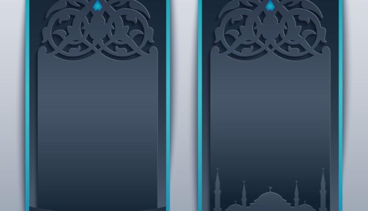 9 طرح وکتور برای ماه مبارک رمضان   Ramadan Kareem Vector