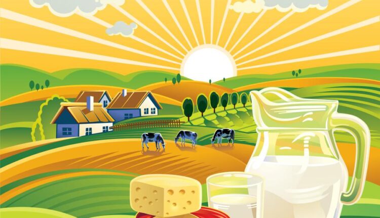 وکتور مزرعه و لبنیات