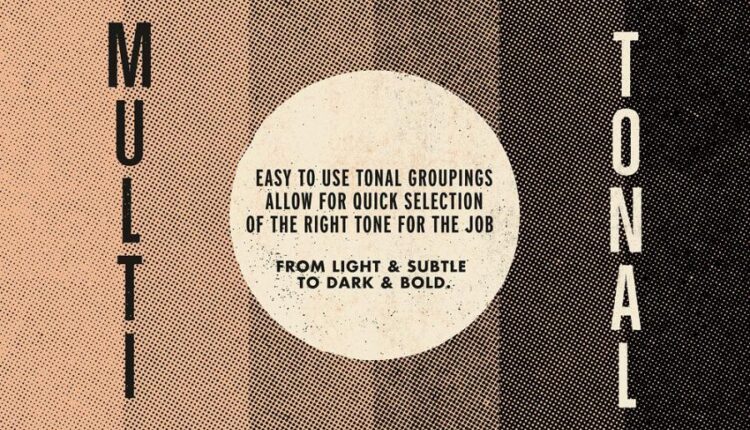 براش نقطه ای هافتون   BEAT TONES Beat Up Halftone Brushes