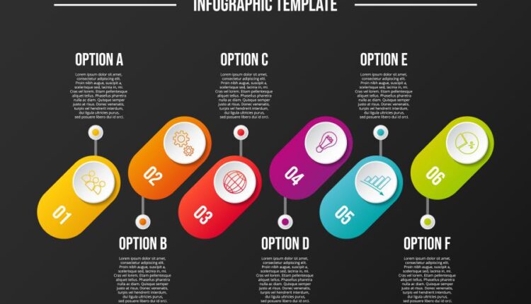 دانلود اینفوگرافیک کسب و کار   Business infographics elements