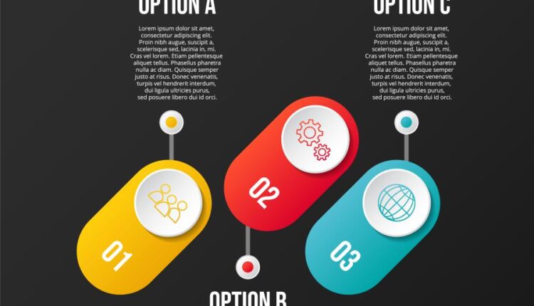 دانلود اینفوگرافیک کسب و کار   Business infographics elements