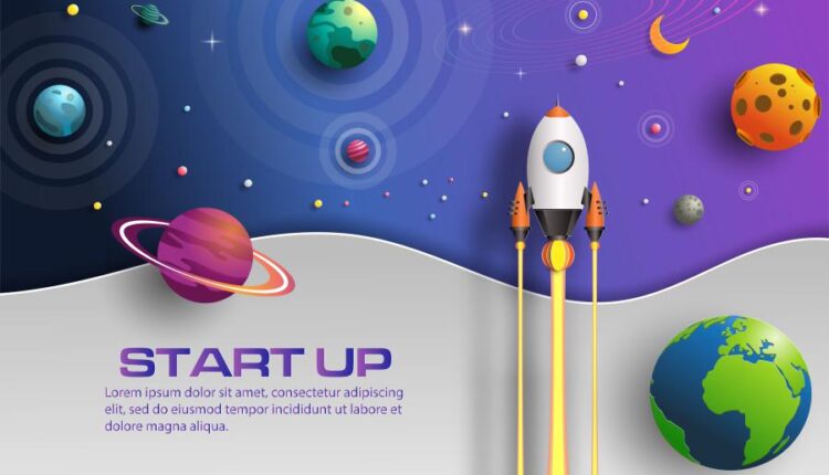 وکتور کاربردی شرکت های استارت آپ   Start up business elements
