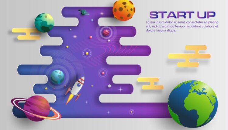 وکتور کاربردی شرکت های استارت آپ   Start up business elements