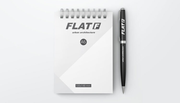 دانلود موکاپ خودکار مشکی و نقره ای   Pen Mockups