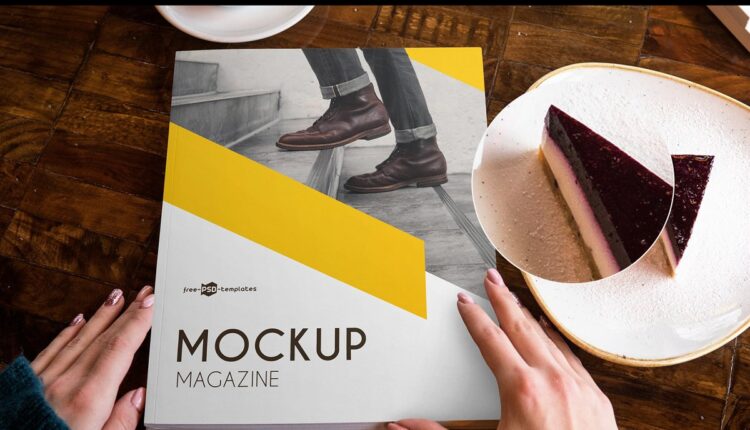 دانلود موکاپ مجله   Magazine MockUps 15