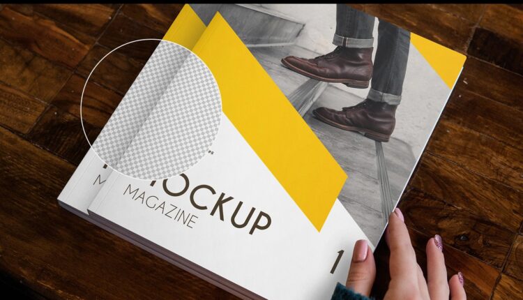 دانلود موکاپ مجله   Magazine MockUps 15