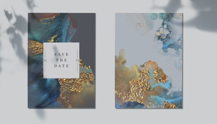 تصاویر PNG آبرنگی طلایی