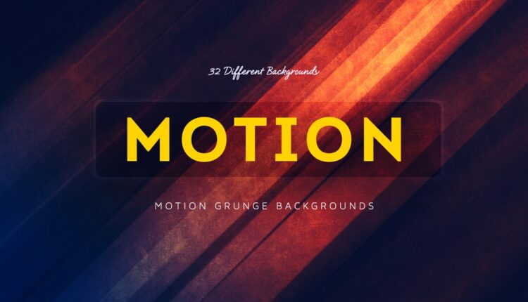پس زمینه های انتزاعی حرکتی   Motion Grunge Backgrounds