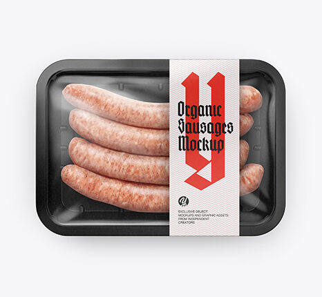 موکاپ بسته بندی محصولات غذایی   Plastic Food products Mockup 