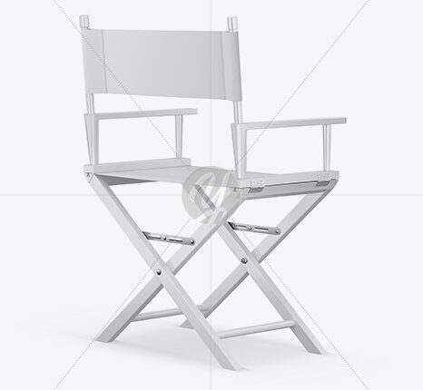 موکاپ صندلی کارگردان  Directors Chair Mockup
