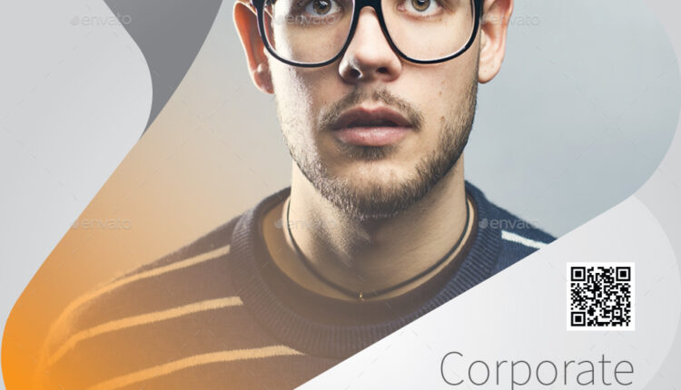 فایل لایه باز تراکت و پوستر شرکت تجاری   Corporate Flyer