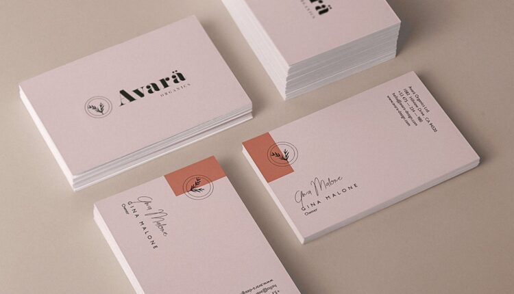 فایل لایه باز ست اداری و هویت بصری آوارا   Stationery Pack Avara