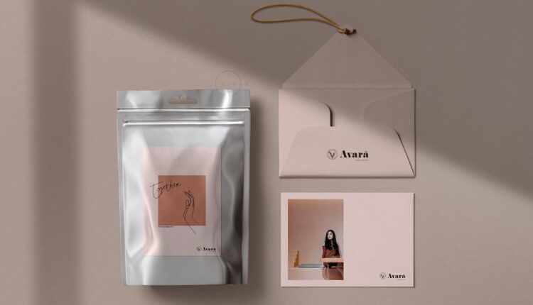 فایل لایه باز ست اداری و هویت بصری آوارا   Stationery Pack Avara