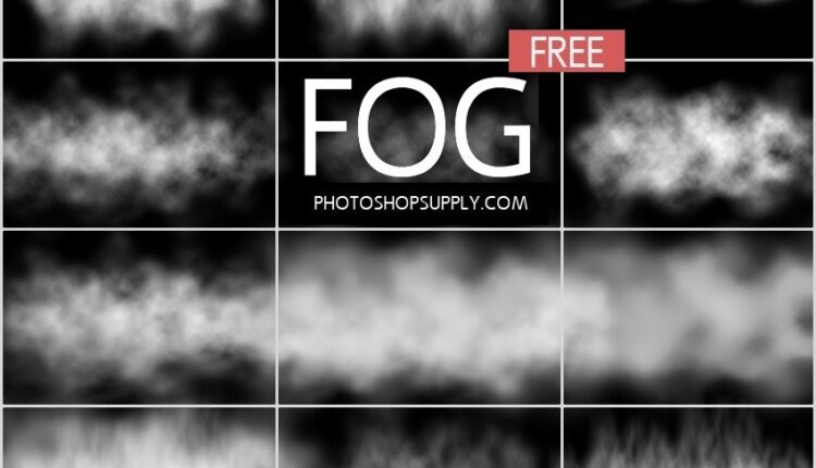 12 براش مه و غبار برای فتوشاپ   12 Fog & Mist Brushes