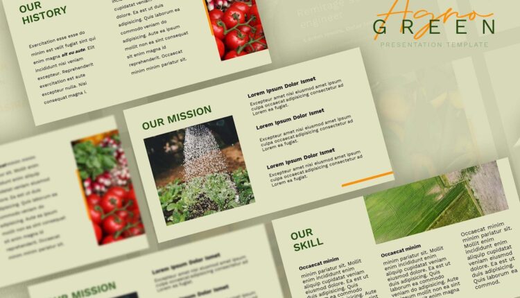 قالب آماده اسلاید پاورپوینت کشاورزی    Plantation Powerpoint